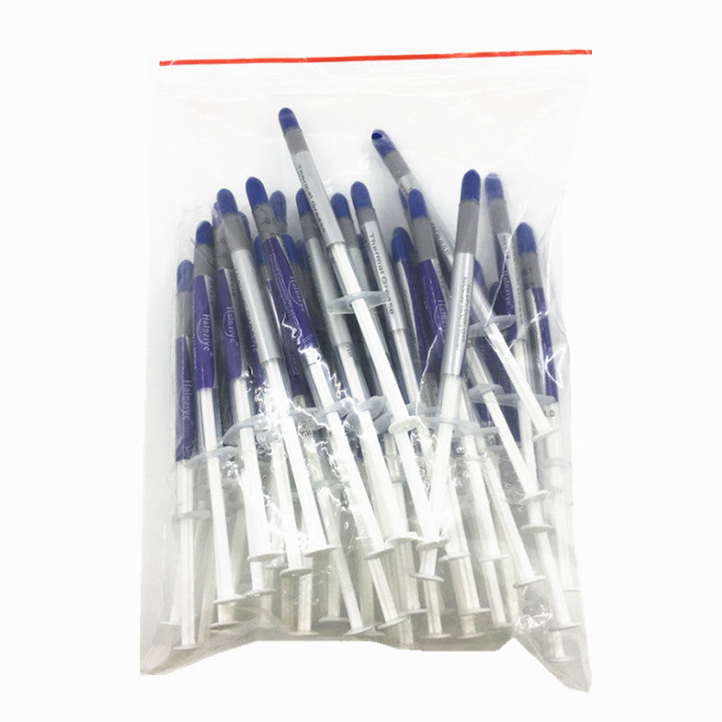 Thermal paste with silver needle