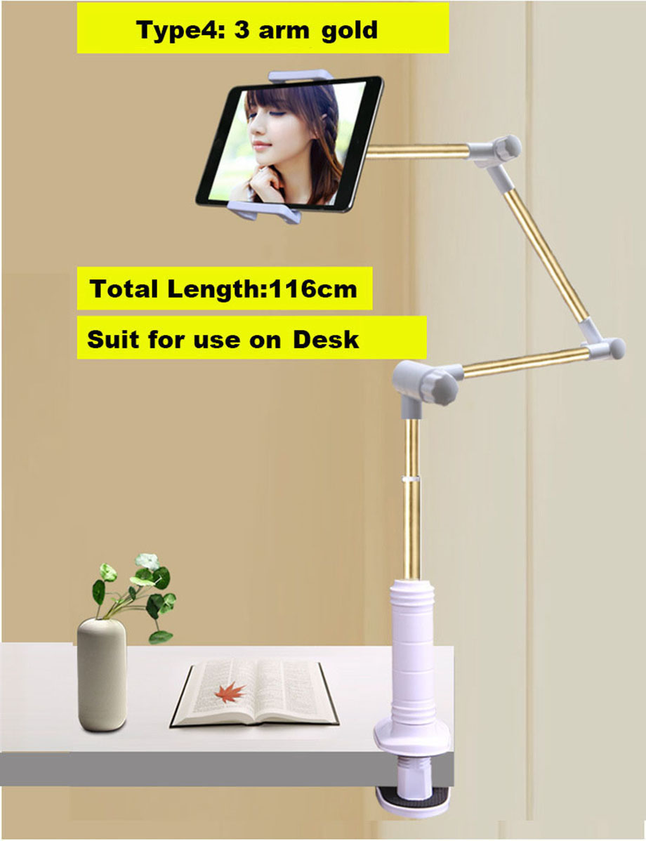 Lazy Bracket Bedside Phone Holder Desktop Bed Pad Tablet Universal Bracket