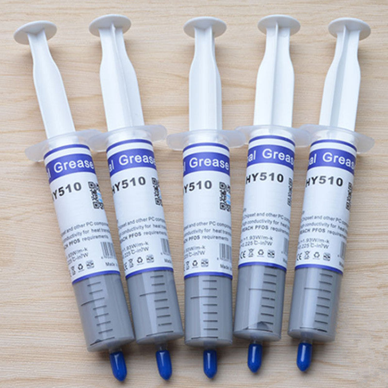 Thermal paste with silver needle
