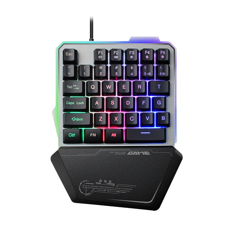 Robotic one-handed keyboard