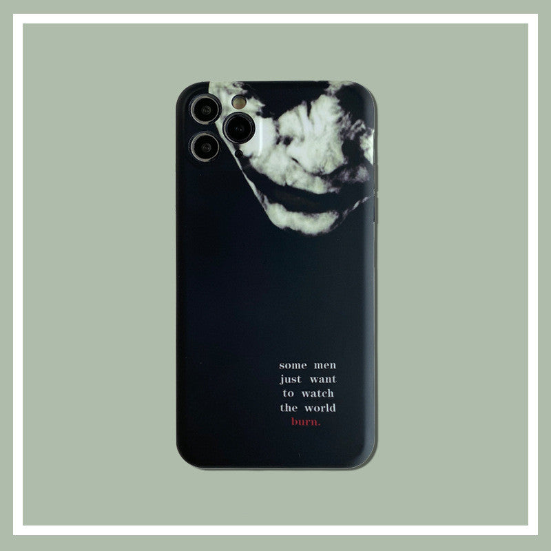 Clown frosted phone case