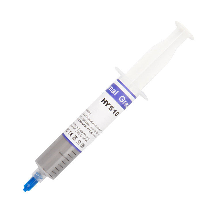 Thermal paste with silver needle
