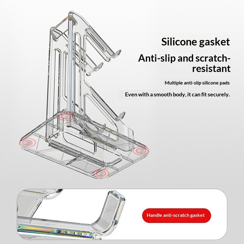 Universal Game Controller Stand With RGB Lighting For Desktop Display
