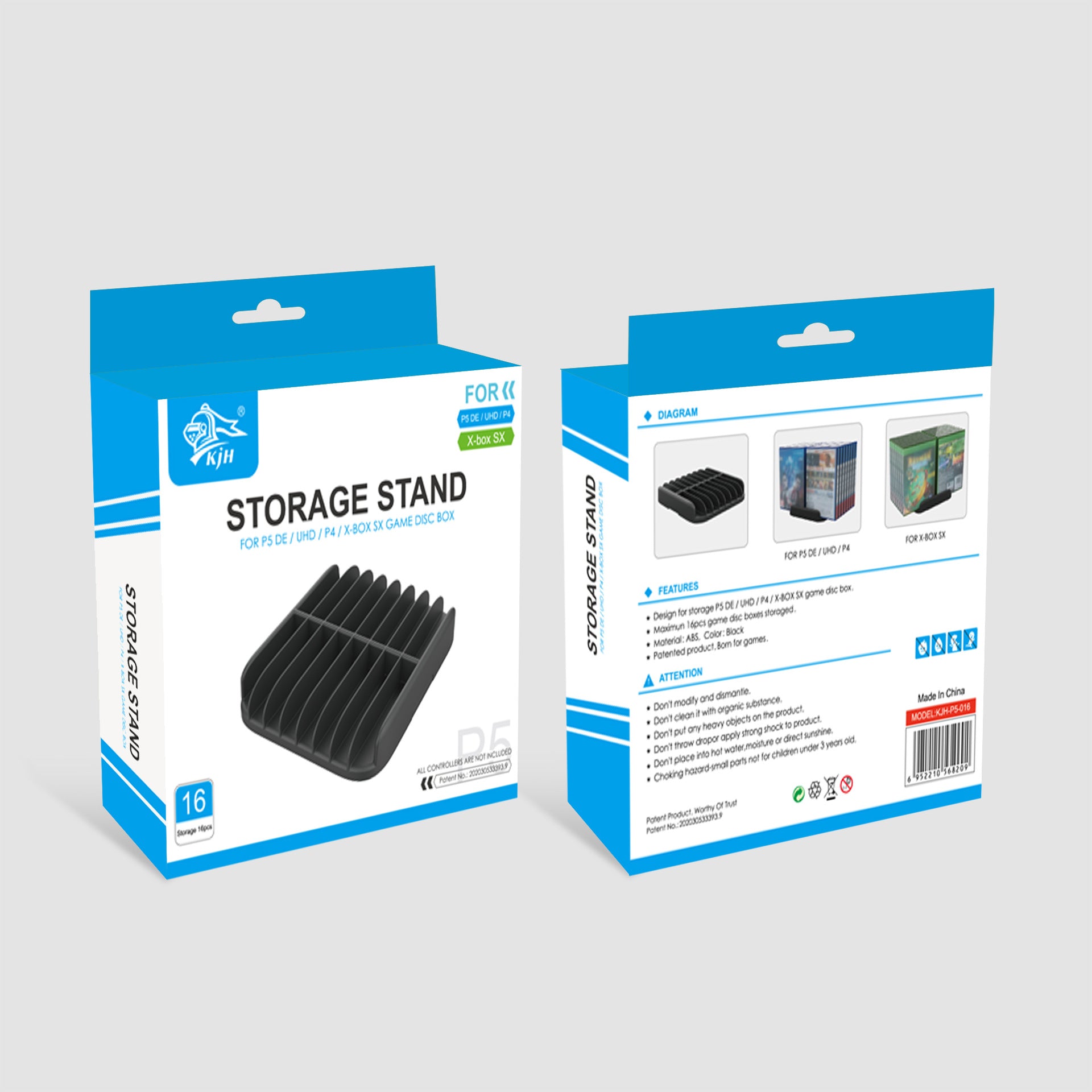 Ps5 Game Card Box Storage Rack Ps4 Game Disc Rack Xboxseriesx Game Disc Storage Rack
